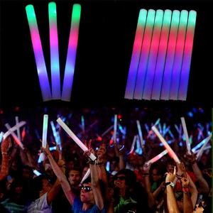 16 "LED bọt dùi cui ánh sáng lên cầu vồng Gậy số lượng lớn Rave Baton Đảng Wand - Product Image 6