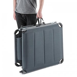 Silla de cama de playa, 5 posiciones reclinables, sombrilla, almohada ajustable, <span class=keywords><strong>tumbona</strong></span> <span class=keywords><strong>plegable</strong></span> portátil para exteriores - Product Image 4