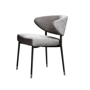 Modern Dining Room Furniture <strong>Linen</strong> Fabric Restaurant <strong>Chairs</strong> - Product Image 5