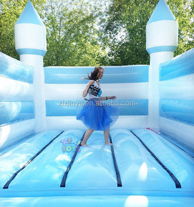 Bơm hơi hình dạng lâu đài bouncy/nhà nhảy Vật liệu PVC 5m Kích thước 200kg Công suất 8 người - Product Image 5