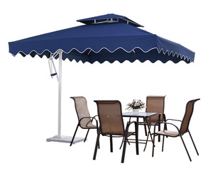<span class=keywords><strong>Sombrilla</strong></span> de Jardín Tipo Pagoda en Cantilever, Impermeable, para Exteriores, de 3.6x3.6 y <span class=keywords><strong>4x4</strong></span> - Product Image 2