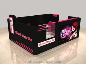 Bán Hot Mall Lông Mày <span class=keywords><strong>Threading</strong></span> Eyelash Extension <span class=keywords><strong>Kiosk</strong></span> Với Lông Mày Định Hình Giường Để Bán - Product Image 3