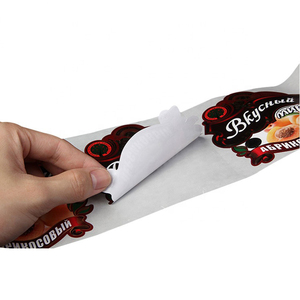 In Ấn Tùy Chỉnh Cuộn Bao Bì Logo Riêng Nhãn Thực Phẩm Jar Chai Cap Seal Sticker - Product Image 4