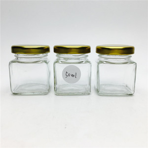 50Ml 100Ml 200Ml Rỗng Vuông Sốt Ớt/Giấm Chai Gia Vị Nước Sốt Có Nắp - Product Image 3