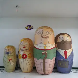 Event Doll Inflatable Customized Giant Inflatable Matryoshka Doll inflatable russian doll model