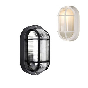 E26 E27 세륨 서리로 덥은 유리제 그늘 방수 방수벽 lgiths를 가진 옥외 방수벽 빛 검정 끝 - Product Image 5