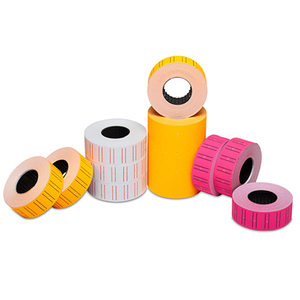 Étiquette autocollante vierge personnalisée pour supermarché, pour étiqueteur de <span class=keywords><strong>prix</strong></span> - Product Image 1