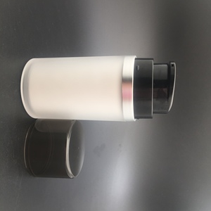<span class=keywords><strong>1</strong></span>,5 <span class=keywords><strong>oz</strong></span> 50 ml acrílico doble pared de negro de bomba sin aire cosmético tarro de crema - Product Image 3