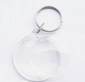 Llavero de Acrílico Cuadrado de la Serie Once Upon a Time, Transparente - Product Image 3