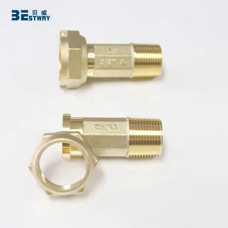 Forged Brass Water Meter Connection Fittings