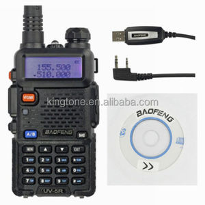 Radio Transceptor de Banda Dual Handy Talky <span class=keywords><strong>Woki</strong></span> Toki 5km Baofeng UV5R Waki Taki BF-UV5R Walkie Talkie - Product Image 5