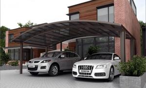 Cao Cấp Dễ Dàng <span class=keywords><strong>DIY</strong></span> Thanh Lịch Nhôm/Rắn PC Bãi Đậu Xe/Nhà Để Xe, Mái Che/Nơi Trú Ẩn Xe - Product Image 6