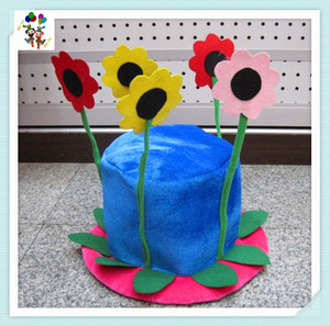 Barato espuma Unisex adultos y niños disfraz girasoles divertido <span class=keywords><strong>loco</strong></span> <span class=keywords><strong>carnaval</strong></span> fiesta sombreros 2017 - Product Image 2