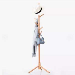 Assessed Supplier <strong>Coat</strong> Hanger <strong>Stand</strong>, Hotselling High Quality <strong>Wooden</strong> <strong>Coat</strong> Rack - Product Image 6