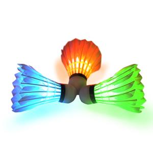 Hochwertige Glow Dark Duck Feather <span class=keywords><strong>LED</strong></span> <span class=keywords><strong>Badminton</strong></span> Federball Shining Federball für <span class=keywords><strong>Badminton</strong></span>/<span class=keywords><strong>LED</strong></span> <span class=keywords><strong>Badminton</strong></span> Federball - Product Image 4