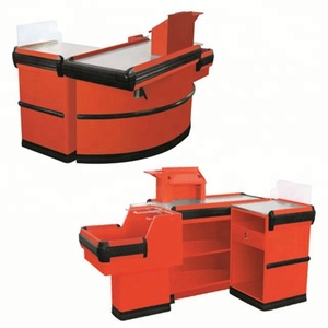 Comptoir de <span class=keywords><strong>caisse</strong></span> personnalisé pour <span class=keywords><strong>supermarché</strong></span>, magasin de détail, utilisé pour les caisses - Product Image 5