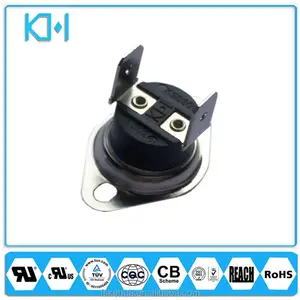 KSD301 16A 250V M4 45 Degree Thermostat UL Certificate Electric Heater Thermal Switch