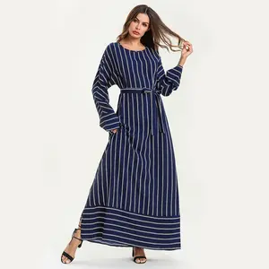 Vestido informal árabe musulmán largo al por mayor <span class=keywords><strong>de</strong></span> moda elegante <span class=keywords><strong>de</strong></span> fábrica <span class=keywords><strong>de</strong></span> China para <span class=keywords><strong>mujer</strong></span> - Product Image 1