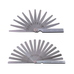 Medidor de separación de longitud de escala de 70MM Medidor de espesores de plástico Medidor de cuña de acero inoxidable para medición precisa MOQ 1set - Product Image 1