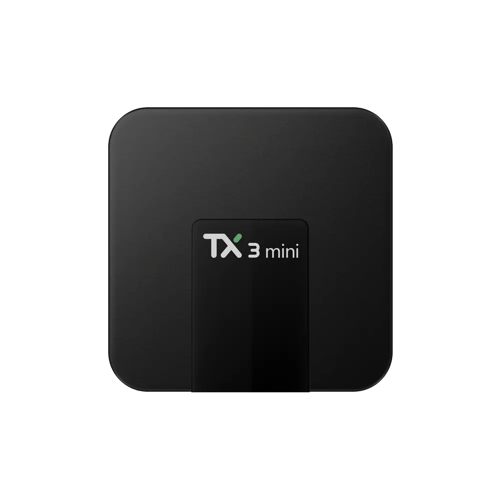 حار البائع مربع التلفزيون الذكية TX3 ميني 2gb ذاكرة الوصول العشوائي 16gb rom واي فاي 2.4 جيجا هرتز رباعية النواة 4K IPTV الروبوت 9.0 التلفزيون مربع