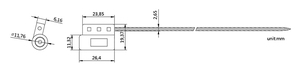 REC203 Haute Qualité Nouveau Design Pull Serré Entrée Fil Réglable Câble <span class=keywords><strong>Joint</strong></span> tirez <span class=keywords><strong>joint</strong></span> de câble étanche - Product Image 6