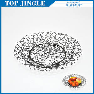 Support de panier à pain pour cupcake à 3 niveaux en fil circulaire - Product Image 5