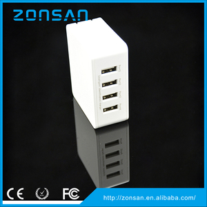 Haute qualité 4 <span class=keywords><strong>porto</strong></span> usb adaptateur secteur usb <span class=keywords><strong>voyage</strong></span> mur chargeur pour apple et android dispositifs - Product Image 4