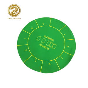 Forme ronde jeu <span class=keywords><strong>casino</strong></span> poker mahjong table tapis en caoutchouc <span class=keywords><strong>grand</strong></span> bureau tapis - Product Image 2