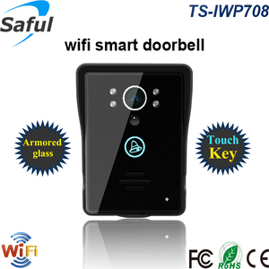 Distintivo Saful marca wireless control remoto tomar fotografías portero sistema de intercomunicación video wifi videoportero - Product Image 1