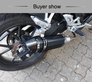 Vente en gros motocicleta silenciador de de Chappement <span class=keywords><strong>Moto</strong></span> con db asesino crf 230 cb650f msx125 cb190r fz6 - Product Image 5