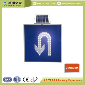 Calidad Superior imprimible señales de tráfico solar señal de tráfico de seguridad vial - Product Image 5