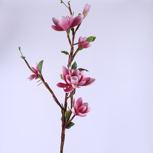 EVA flor artificial magnolia árbol árboles decorativos para jardinería 3 de magnolia árbol - Product Image 5