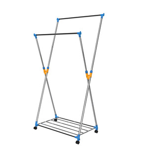 Multifunction 3 tiered seating metal portable folding laundry clothes line - Product Image 4