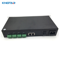 Controlador de software de atenuación de matriz LED DMX manual Kingtar LM501 con tarjeta SD, 4 canales, 65536 niveles de gris, 4*512 píxeles, 220V 12V, metálico