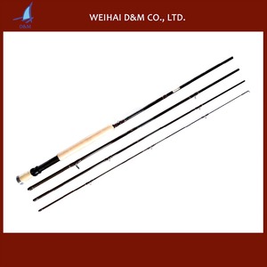 คันเบ็ดฟลายพร้อมช่องว่างคาร์บอนไฟเบอร์4ชิ้น, - Product Image 6