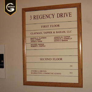 <span class=keywords><strong>De</strong></span> aluminio extruido direccional señalización wayfinding interior <span class=keywords><strong>señal</strong></span> - Product Image 3