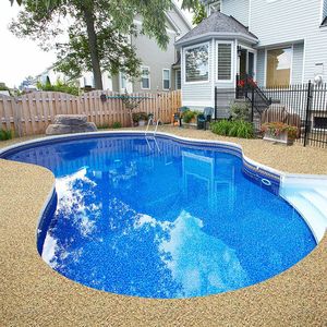 2 Component Clear Hydrophobic Polyurethane <strong>Stone</strong> <strong>Adhesive</strong>, Water Repellent Pebble Binding Glue for Villa Landscape Patio - Product Image 1