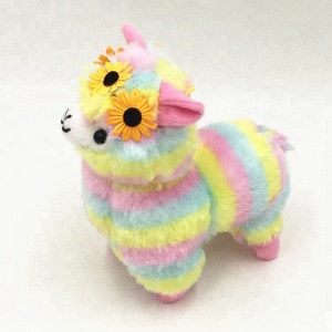 En gros adorable arc-en-alpaga jouets en peluche mignon japon Lama Alpacasso peluches <span class=keywords><strong>lana</strong></span> jouet - Product Image 5
