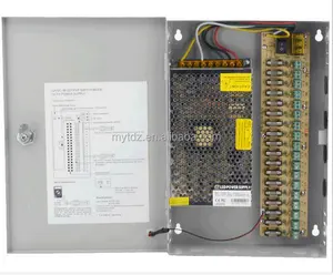 CCTV 18 Salida 29 Amp 12V DC CCTV <span class=keywords><strong>Caja</strong></span> <span class=keywords><strong>de</strong></span> fuente <span class=keywords><strong>de</strong></span> alimentación distribuida <span class=keywords><strong>para</strong></span> cámara <span class=keywords><strong>de</strong></span> <span class=keywords><strong>seguridad</strong></span> - Product Image 1