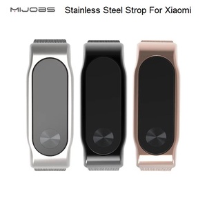 Acero inoxidable 304 Milanese banda de metal pulsera de la muñeca del reemplazo <span class=keywords><strong>correa</strong></span> para xiaomi <span class=keywords><strong>mi</strong></span> banda <span class=keywords><strong>2</strong></span> - Product Image 2