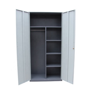 Knock Down Structure Office Use Clothes Steel Cupboard Design <strong>Metal</strong> <strong>Cabinet</strong> - Product Image 1