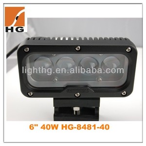 Pulgadas 5.7 40w 3d reflector led de luz de trabajo led de luz de conducción para bar 4x4 off road cars - Product Image 2