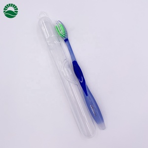 Boîte claire de brosse à dents de PVC de bonne qualité pour la brosse à dents adulte - Product Image 4