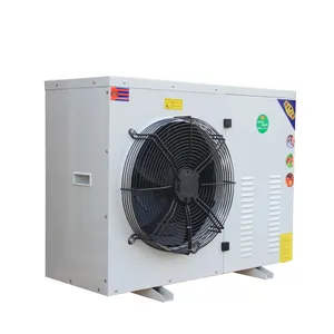 Anti-corrosion Box Type R404a Semi Hermetic 2hp 4hp 5hp 10hp Compressor Air Cooled Condensing Unit For Cold Room