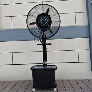 16 "soporte móvil de enfriador de aire Sistema de nebulización de agua ventilador