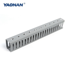 Gestion des câbles de coffre à 3 compartiments, gaine de câbles électriques, <span class=keywords><strong>conduit</strong></span> de câbles en plastique - Product Image 2