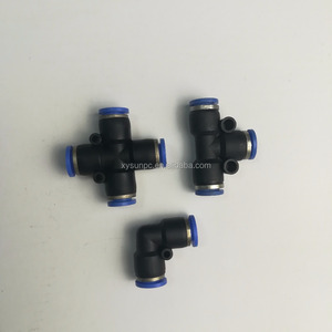 Pneumatic Fittings Cylinder PK 8mm 6mm 4mm air Water Hose Tube One Touch Straight Fittings Pneumatic air Valve Hose Connector - Product Image 2