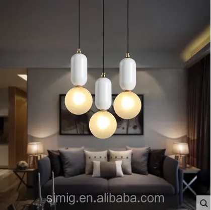 Simig प्रकाश Morden डिजाइन G9 धारक लटकन प्रकाश जुड़नार होटल और कैफेटेरिया में इस्तेमाल किया