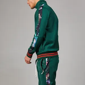 Jaket Pria Empat Musim dengan Ritsleting, Pakaian Olahraga Polos Pria