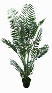 Areca árbol Artificial plantas en maceta bonsai Chrysalidocarpus lutescens sintético del árbol de interior - Product Image 6